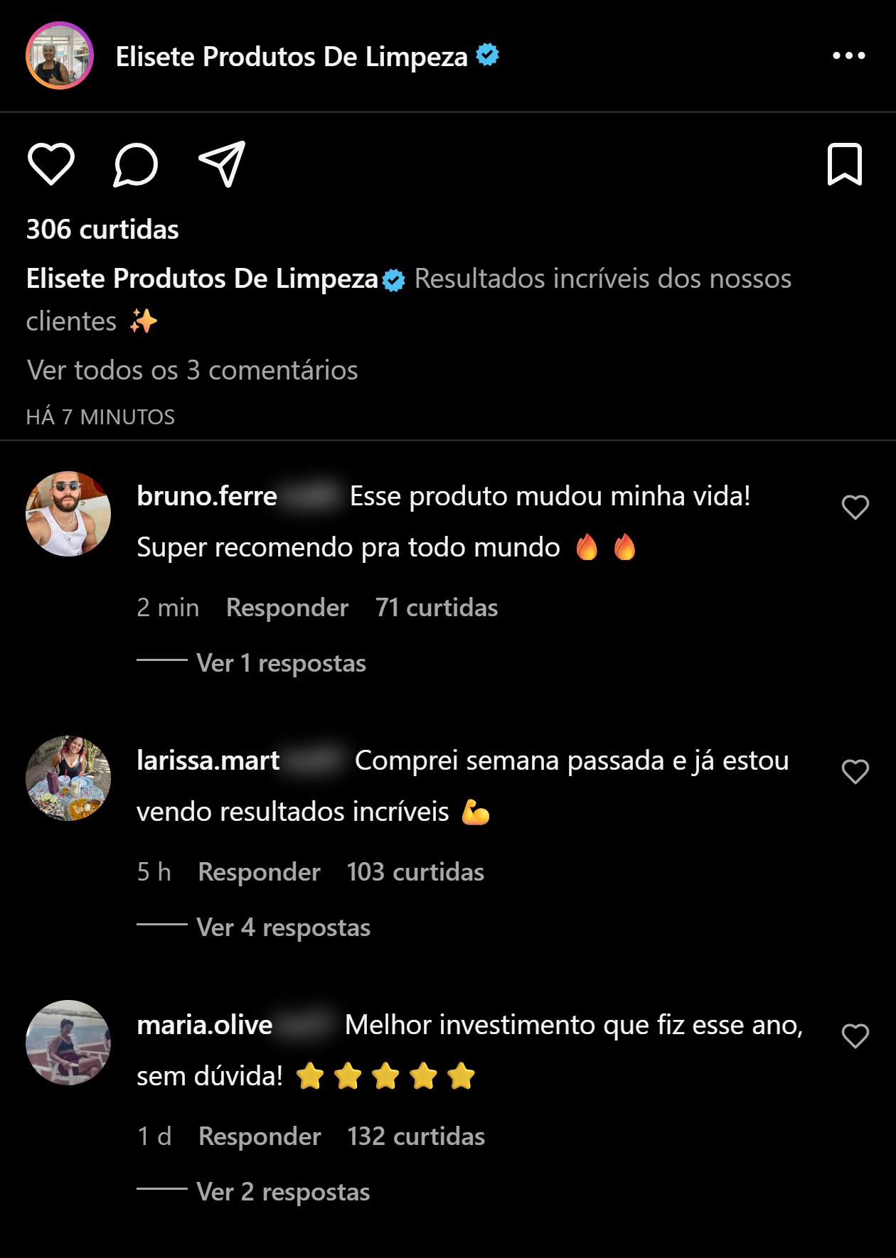 Depoimento de cliente